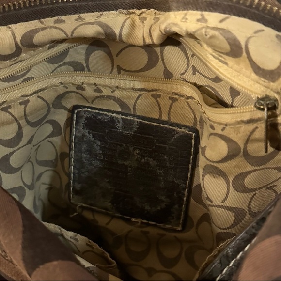 Coach Brown Designer Shoulder Bag - Picture 6 of 9